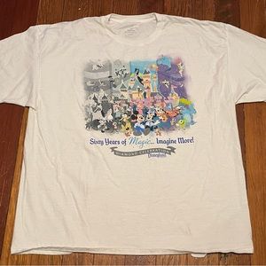 Disney Diamond Celebration! 60th Anniversary of Disneyland T-shirt 3XL
